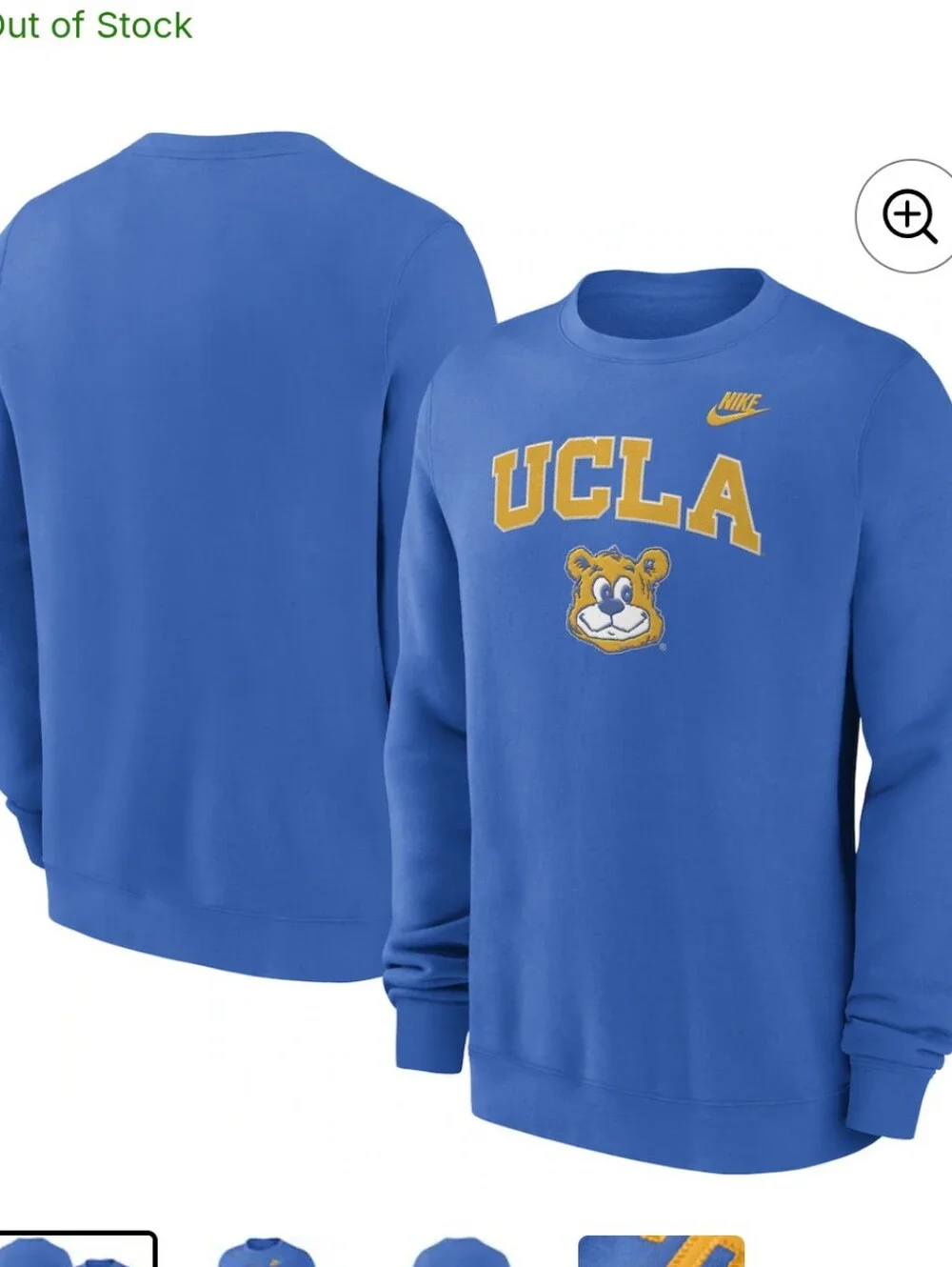 UCLA Bruins Nike Legacy Classic Pullover Sweatshirt - Blue